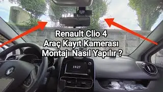 Renault Clio 4 Araç Kayıt Kamerası Montajı Nasıl Yapılır ?