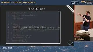 Modern C++ Addons for Node.js - Dvir Yitzchaki - ACCU 2024
