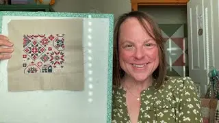 Flosstube 16 - Patriotic continues with Flurries of Christmas 
