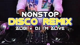 NONSTOP DISCO REMIX - ALIBI - TECHNO REMIX WITH STRONG BASS✓