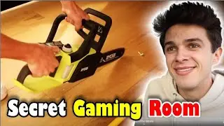 Brent Rivera Build a Secret Gaming Room | Brent Rivera Spotlight