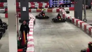 Go karts at high voltage karting in Medina Ohio