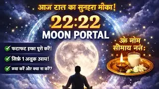 2222 Manifestation / 22:22 Moon Portal / Somwar Upay / Moon energy @DharmSadhna 