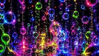 ✨ Hypnotic Bubble Flow 🫧 4K Lava Lamp OLED Screensaver & Relaxing Music