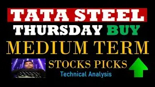 27 JANUARY TATA STEEL MEDIUM TERM STOCK PICKS | TECHNICAL ANALYSIS | DERIVATIVE GURU STOCKS ANALYSIS
