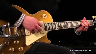 KAOS Gear Demo - Gibson Les Paul Traditional Gold Top w/ P90s and Bigsby
