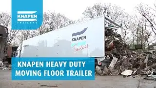 Heavy-Duty Knapen moving floor trailer