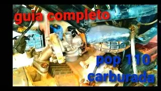 COMO TRANSFORMAR UMA POP 110 PRA CARBURADOR!GUIA COMPLETO.
