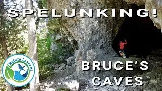 Hiking and Spelunking At Bruce's Caves - Wiarton, Ontario