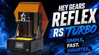 Печать смолой стала проще. Полный обзор HeyGears RS Turbo для начинающих.