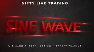 Nifty Analysis with Gannzilla | Square of 4, Square of 9, Time Cycle & Sine Wave for Options Trading