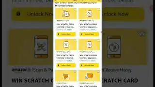 Amazon Unlimited Scratch Card & Earn Unlimited Cashback Offer