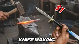 Mini Knife Making 🔪 || Only $1 Knife Making 😱!