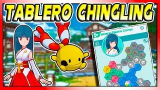 TABLERO CHINGLING & SABRINA  - Sync Grid -  Pokemon Masters Ex