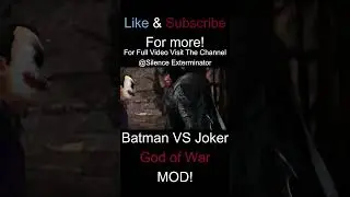 Batman VS Joker The Dark Knight God of War PC Mod
