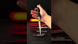 Black Stiletto - famous automatic knife 🇮🇹 #stiletto #stiletoknife #autoknife #automatic #knife #edc