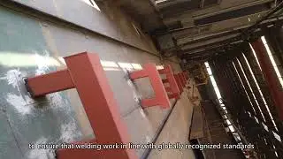 International welding standard certification of steel structure