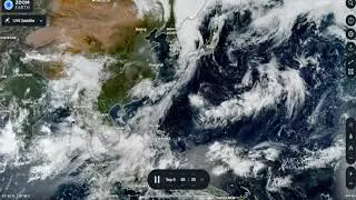 Miran Rubin - Super Typhoon Hinnamnor (Henry) 2022 - Zoom Earth | Live Hurricane Tracker (Deo 1)