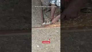 Iron cutter to table Full video on youtube : july 30 Before Subscribe and like