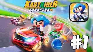 KartRider Rush+ Gameplay Walkthrough Part 1 - Story Mode / Galaxy Tab S6 (Android) Full HD 1080p