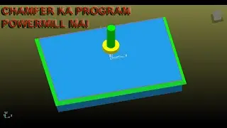 CHAMFER KAISE KARE POWERMILL MAI