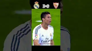 Ronaldo showing skills 😈| Real Madrid vs Sevilla| #shorts #football #ronaldo