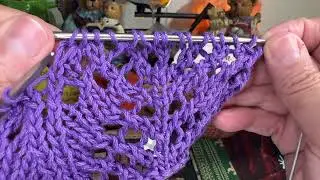 ASMR🧶cozy knitting meditation, the sounds of knitting needles, Daily affirmation by Louise Hay 🤗
