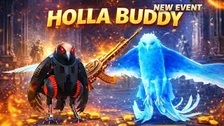 New Holla Buddy Event is Here | New DP-28 | New Felcon Buddy | PUBGM