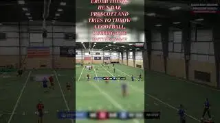 Erobb thinks hes Dak and tries to throw, ruining the entire game #otk #otkgameday #nmplol #erobb221