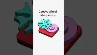 Geneva Wheel Mechanism #sorts