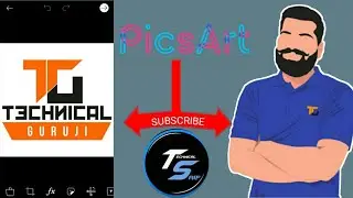 How to make logo like Technical Guruji-|professionals|