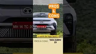Pros✅ & Cons❌ of Tata Curvv EV: Tata Curvv EV Review #tatacurvvev