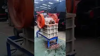Real original sound, Jaw crusher factory test machine.#JawCrusher#fyp #Malaysia #Indonesia