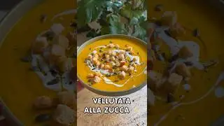 Vellutata alla zucca (arrosto) 💕