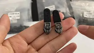 Zinc YG slider for metal zipper