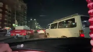 ASMR Night Walk in New Cairo (Tagamoa) | No Talking | Street Sounds