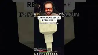 Rejoins-nous sur Arthuria ! 👀 #Twitch #streamer #minecraft #hikabrain