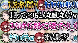 声無しでも配信を盛り上げる二重人格のマリン船長のチャット芸が面白すぎて爆笑するノエルとぺこらとスバルｗ【ホロライブ切り抜き/白銀ノエル/宝鐘マリン/兎田ぺこら/大空スバル/大空スバル/白上フブキ】