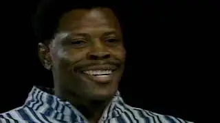 NBA NBC Sports Interview NY Knicks Patrick Ewing 1996