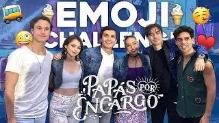 RETO DISNEY CON EL ELENCO DE #PapásPorEncargo 🤪 EMOJI CHALLENGE 🍦 | Peter Rodríguez