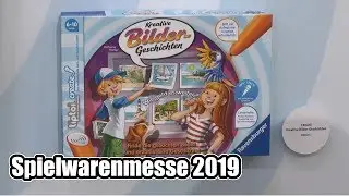 Spielwarenmesse 2019: Ravensburger - tiptoi create - Kreativ Bildergeschichten