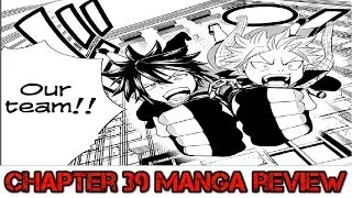 Fairy Tail City Hero Chapter 39 Manga Review Natsu And Gray Stuck Together
