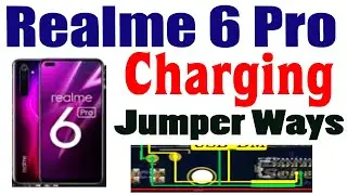 Realme 6 Pro Not Charging Problem Repair Ways Repair Charging IC Jumper  Ways #gsm_free_equipment