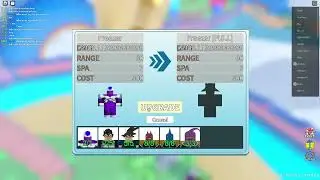Evolving Freezer (Cooler) To Freezer (FULL) (Final Form Cooler) | All Star Tower Defense