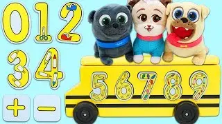 Learn Counting & Numbers with Disney Jr Puppy Dog Pals!