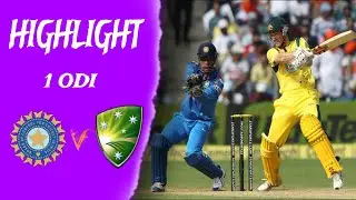 Relive the thrill of India vs Australia 1 ODI match 2013 in this virtual cricket game|| Highlights||