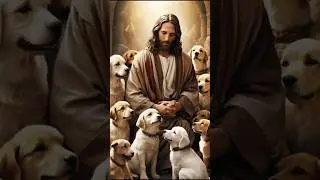 Jesus Loves Dogs! #jesus #god #dog #cute