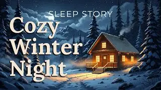 Winter Sleep Story I A Cozy Cabin on a Snowy Night