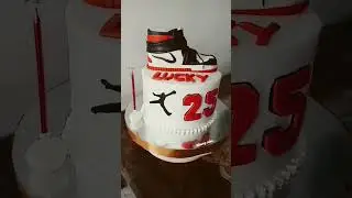 Jordan shoe cake topper