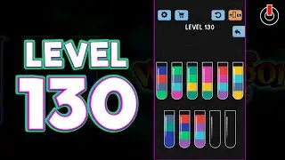 Water Color Sort Level 130 Solution